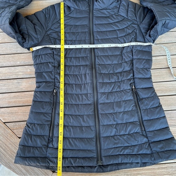 Columbia Powder Lite Hooded Jacket Black Small Style XK0678 Water Resistant GUC - Picture 13 of 13